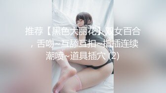 推荐【黑色大丽花】双女百合，舌吻~互舔互扣~指插连续潮喷~道具插穴 (2)